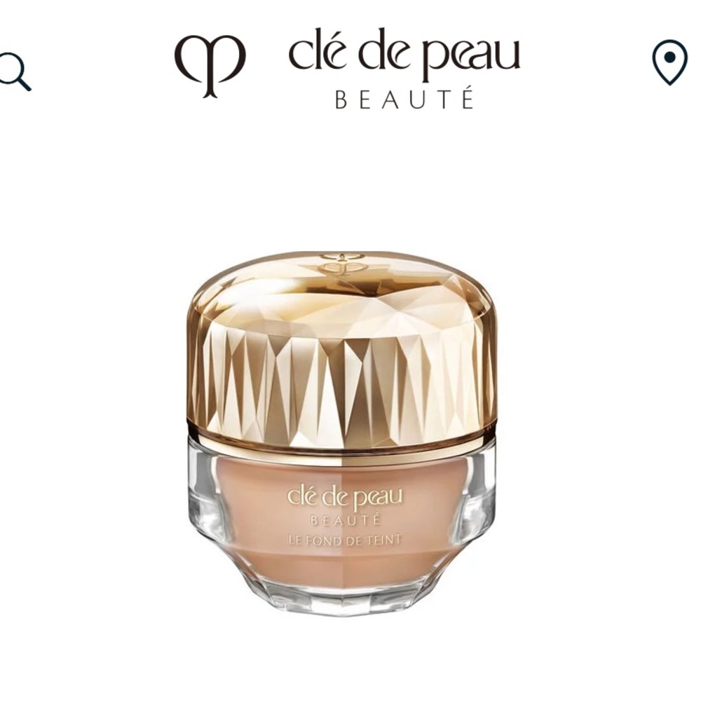 SOLD NIB Cle de peau the foundation crowd spectrum spf 21 O40